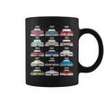 59 61 62 3 64 65 67 69 Evolution Of Impala Hot Rod Vintage Coffee Mug