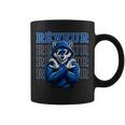 Reveur House Of Dreamers School Spirit Vintage Blue Wolf Coffee Mug