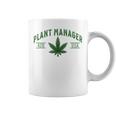 Plant Manager ウィードリーフ カンナビスポット マリファナ Usa コーヒーマグ