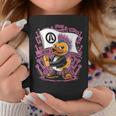 Punk Duck Rock Ducker Anarchy Punker Taza de café Regalos divertidos
