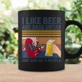 I Like Beer And Bass ギターと 3人 ベーシストギフト コーヒーマグ ギフトのアイデア