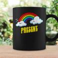 Present Cute arcastic Retrointage Rainbow コーヒーマグ ギフトのアイデア