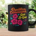 República Dominicana Qué Lo Que ドミニカ共和国 花 コーヒーマグ ギフトのアイデア