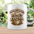 Instant Human Just Add Coffee 面白いカフェインの引用 コーヒーマグ ギフトのアイデア
