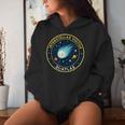 3I Atlas Interstellarisitor Missionパッチデザイン レディースパーカー 彼女への贈り物