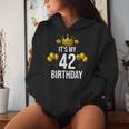 It's My 42歳の誕生日パーティー 42歳の誕生日 男性 女性 レディースパーカー 彼女への贈り物