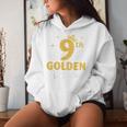 It's My 9Th Golden Birthday Happy 9歳から男の子、女の子へ レディースパーカー 彼女への贈り物