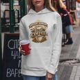 Instant Human Just Add Coffee 面白いカフェインの引用 レディースパーカー 面白い贈り物