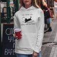 Life Is Better With Books Cats And Coffee レディースパーカー 面白い贈り物