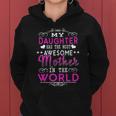 Daughter's Most Awesome Mother Christmas Ideas For Mom Women Hoodie