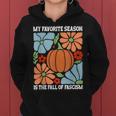 My Favoriteeason Is The Fall Of Fascismign Anti Fascism レディースパーカー