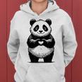 I Love Pandas 面白い、パンダが大好き レディースパーカー