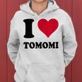 I Love Tomomi レディースパーカー