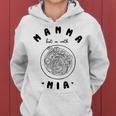Mamma Mia Best Mum Ever スパゲッティ イタリアンヌードルラブ レディースパーカー