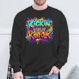 Kickin' It With My Kinfolk Family Reunion Sweatshirt Gifts for Old Men
