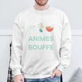 Jeuxideo Les Animes Ou La Bouffe Japon Animé Cadeau Manga Haut De Gamme Sweater e Cadeaux pour les vieillards