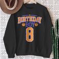 8º Cumpleaños Niño Baloncesto Amante 8 Años Bday Camisa de entrenamiento Regalos para ancianas