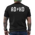 Adhs Rockt Adhs Ist Eineuperkraft T-Shirt mit Rückendruck