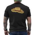 Chapeau De Paille D'étéacances Naturel T-shirt imprimé au dos