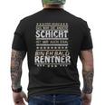 Das War Die Anderechicht Mir Egal Bin Eh Bald Rentner T-Shirt mit Rückendruck