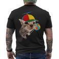 Dumme Katze Mit Lutscher-Meme T-Shirt mit Rückendruck