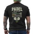 Padel Post Match Analyse Double Partenaire Joueur Cadeau T-shirt imprimé au dos