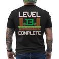 Gamer Kinder 13 Geburtstag Jungen 13 Jahre Level Complete T-Shirt mit Rückendruck