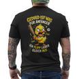 Geduld Ist Was Für Anfänger Ich Flipp Lieber Gleich Aus Ente T-Shirt mit Rückendruck