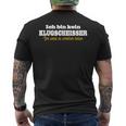 Ich Bin Kein Klugscheisser Ich Weiß Es Wirklich Besser T-Shirt mit Rückendruck