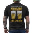 Was Ist Besser Als Ein Apfelwein Zwei Apfelwein Genuss T-Shirt mit Rückendruck