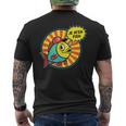 Je M'en Poisson Français Pun Cartoon Fish T-shirt imprimé au dos