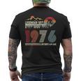 Legendäreit 1976 Jahrgang 1976 Fahrrad Mountainbiker T-Shirt mit Rückendruck
