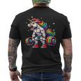 Licorne Haltérophilie Deadlift Fitness Gym Entraînement Entraînement T-shirt imprimé au dos