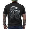 Motivpringspinnenliebhaber Fahrrad T-Shirt mit Rückendruck
