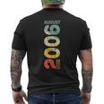 Retro 2006 Août 2006 Année 2006 Millésime 2006 Depuis 2006 T-shirt imprimé au dos