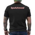 Sportsfreundport Freund T-Shirt mit Rückendruck