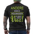Viez Apfelweinon Der Mosel Trier Heilwasser Istiez T-Shirt mit Rückendruck