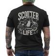 Vintagecooter Life Classic Cyclomoteurélo De Routecoot Italien T-shirt imprimé au dos