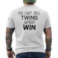 Cadeau Pour Jumeaux Etœurs Jumeaux Etœurs T-shirt imprimé au dos
