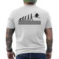 Evolution Dukityle Rétro Évolution Humaine T-shirt imprimé au dos