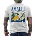 Graphismeouvenir De La Côte Rétro D'amalfi Italia En Forme De Citron T-shirt imprimé au dos