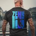 10 Geburtstag Jungs Handball Zehnter Geburtstag T-Shirt mit Rückendruck Geschenke für alte Männer