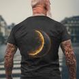 Art Graphique Moon Lover T-shirt imprimé au dos Cadeaux pour les vieillards