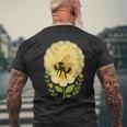Bourdon Nature Et Napperons T-shirt imprimé au dos Cadeaux pour les vieillards