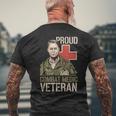 Combat Mediceteran —Tolzer Militärdienst T-Shirt mit Rückendruck Geschenke für alte Männer