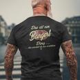 Das Ist Ein Bangert Ding Lustiges Familie Bangert T-Shirt mit Rückendruck Geschenke für alte Männer