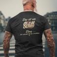 Das Ist Einchill Ding Lustiges Familiechill T-Shirt mit Rückendruck Geschenke für alte Männer