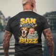 Enfantam Fait Le Buzz Avecon Beagle Et Dinosaure T-shirt imprimé au dos Cadeaux pour les vieillards