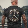Je Peux Pas J'ai Yoga Lotus Fleur T-shirt imprimé au dos Cadeaux pour les vieillards