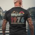 Legendäreit 1976 Jahrgang 1976 Fahrrad Mountainbiker T-Shirt mit Rückendruck Geschenke für alte Männer